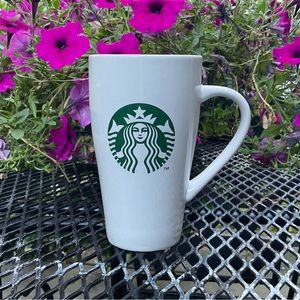 Starbucks 16 Ounce Classic Ceramic Coffee Mug!